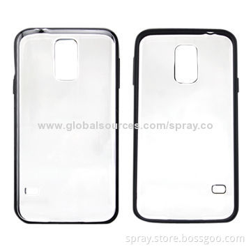 Clear Hard Back Covers with Rubber Bumper/Durable Bump and Shock Protection